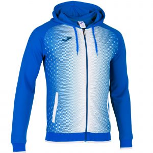 CHAQUETA CAPUCHA SUPERNOVA ROYAL-BLANCO