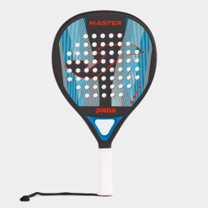 PALA DE PÁDEL MASTER NEGRO TURQUESA FLÚOR