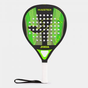 PALA DE PÁDEL MASTER NEGRO VERDE FLÚOR