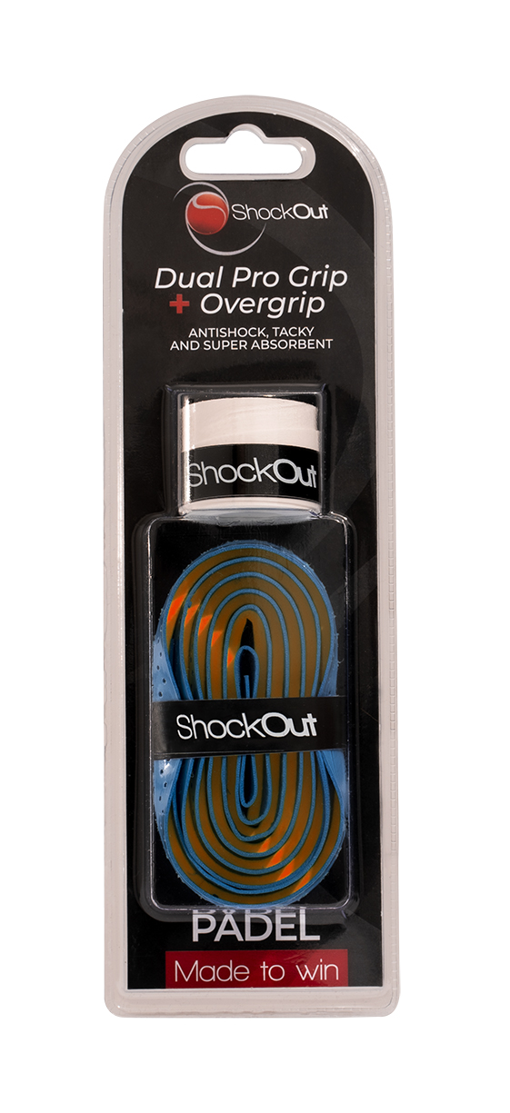DUAL PRO GRIP + OVERGRIP SHOCKOUT - Imagen 2
