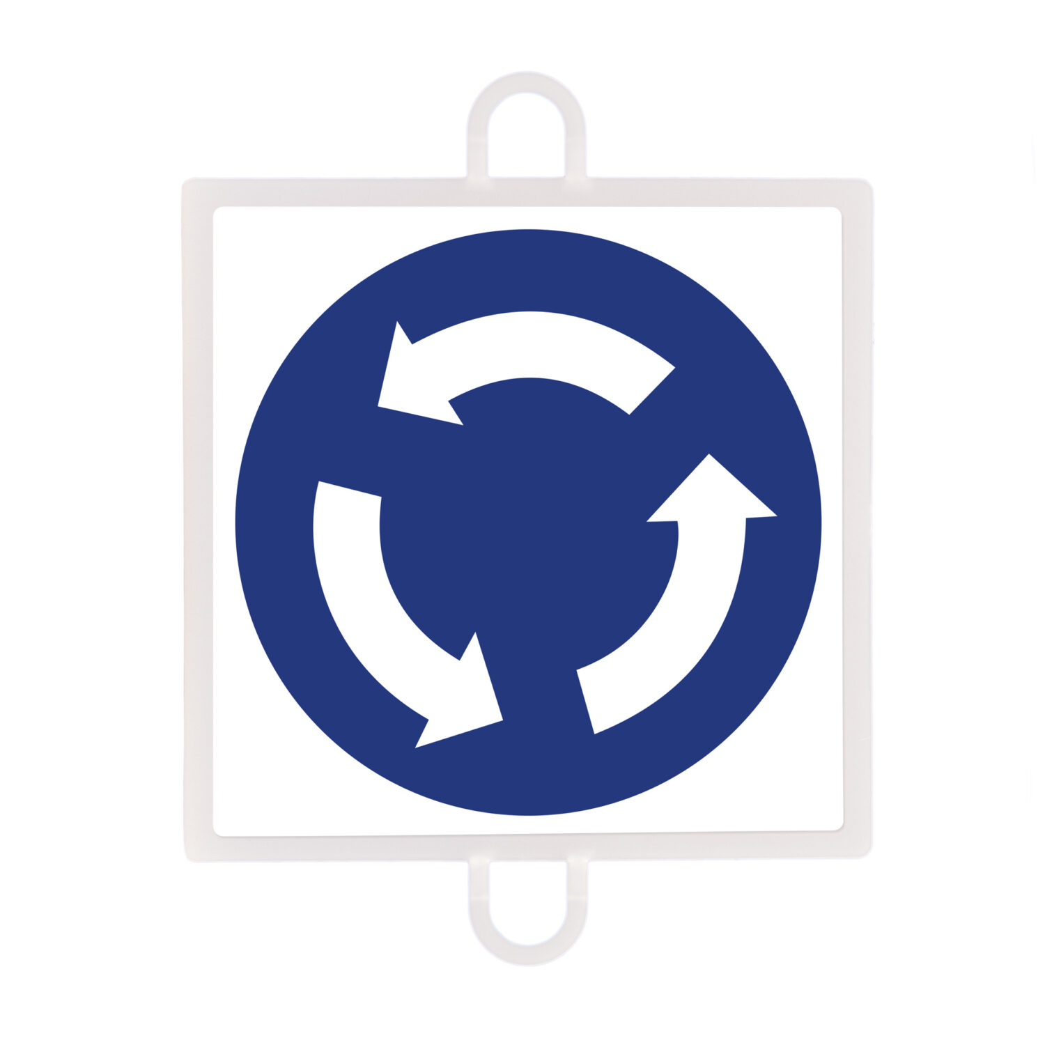 PANEL DE SEÑALIZACIÓN TRÁFICO DE OBLIGACIÓN Nº 4 INTERSECCIÓN - Imagen 2